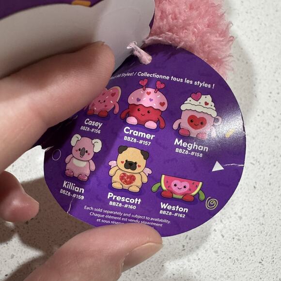 BumBumz SweetBumz 7.5" Plush Valentine's Prescott and Killian Lot Of 2 - Picture 5 of 7